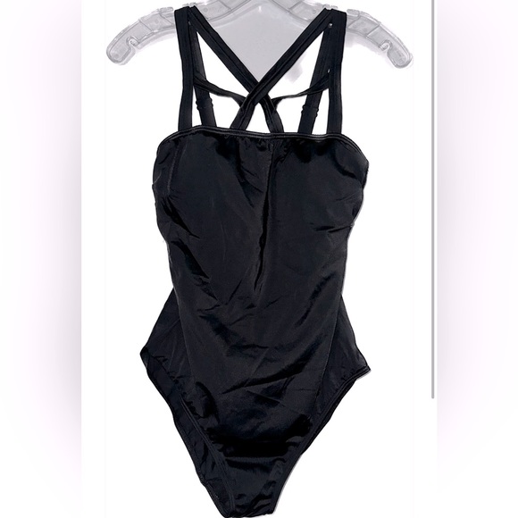VENUS Swim Venus Black One Piece Swimsuit Poshmark